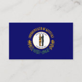 Vlag van Kentucky Vlag van Kentucky Visitekaartje (Voorkant)