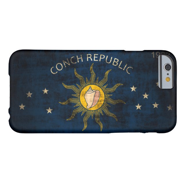  vlag van Key West Florida Case-Mate iPhone Case (Achterkant Horizontaal)