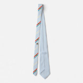 vlag van Khabarovsk strepen Stropdas (Achterkant)