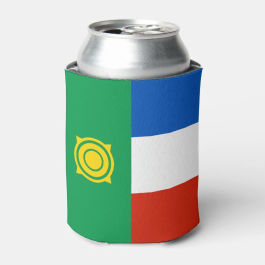 Vlag van Khakassië Blikjeskoeler (Blikje Voorkant)