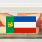 Vlag van Khakassië Labels (Aangebracht)