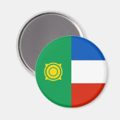 Vlag van Khakassië Magneet (Voorkant / Achterkant)