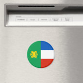 Vlag van Khakassië Magneet (Insitu (Vaatwasser))