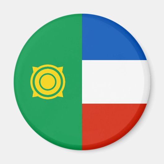 Vlag van Khakassië Magneet (Voorkant)