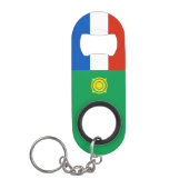 Vlag van Khakassië Mini Flessenopener (Voorkant)