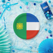 Vlag van Khakassië Papieren Bordje (Feest)