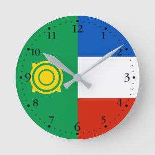 Vlag van Khakassië Ronde Klok