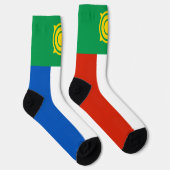Vlag van Khakassië Sokken (Rechts)
