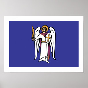 Vlag van Kiev Poster