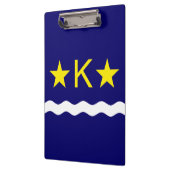 Vlag van Kinshasa, Congo-klembord Klembord (Links)