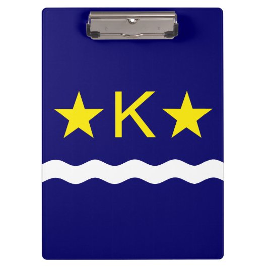 Vlag van Kinshasa, Congo-klembord Klembord (Voorkant)