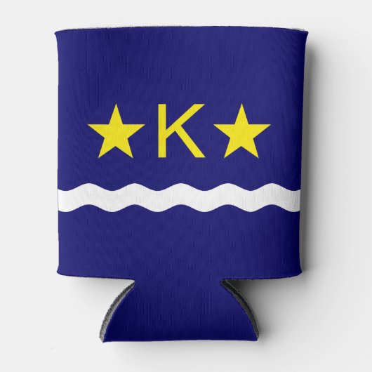 Vlag van Kinshasa, Congo-Koelbox Blikjeskoeler (Voorkant)