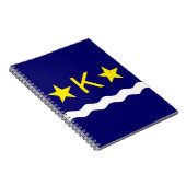 Vlag van Kinshasa, Congo-Notitieboek Notitieboek (Rechterzijde)