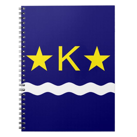 Vlag van Kinshasa, Congo-Notitieboek Notitieboek (Voorkant)