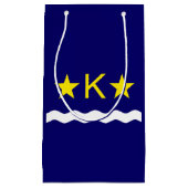 Vlag van Kinshasa, Congo Small Gift Bag Klein Cadeauzakje (Voorkant)