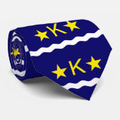 Vlag van Kinshasa, Congo Stropdas (Opgerold)