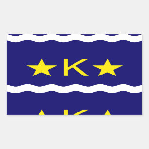 Vlag van Kinshasa, Congorechthoekige sticker