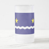 Vlag van Kinshasa, Kongo Bevroren Mok van glasbier (Center)