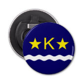 Vlag van Kinshasa, Kongo Bottle Opener (Voorkant)