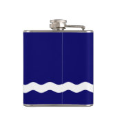 Vlag van Kinshasa, Kongo Hip Flask Heupfles (Achterkant)