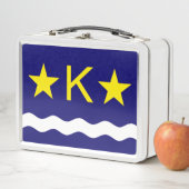 Vlag van Kinshasa, Kongo Metal Lunch Box (In situ)