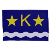 Vlag van Kinshasa, Kongo Pillowcase Kussensloop (Voorkant)