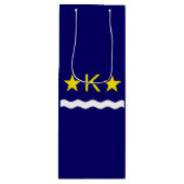 Vlag van Kinshasa, Kongo Wine Gift Bag Wijn Cadeautas