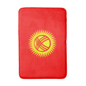 Vlag van Kirgizië Badmat (Voorkant Verticaal)