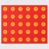 Vlag van Kirgizië Cadeaupapier (Vlak)