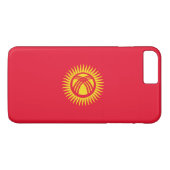 Vlag van Kirgizië Case-Mate iPhone Case (Achterkant (Horizontaal))