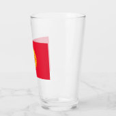 Vlag van Kirgizië Glas (Links)