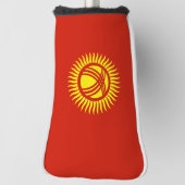 Vlag van Kirgizië Golfheadcover (Draai 90)