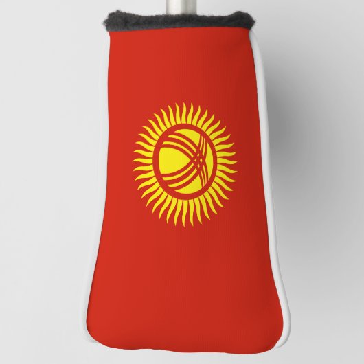 Vlag van Kirgizië Golfheadcover (Draai 90)