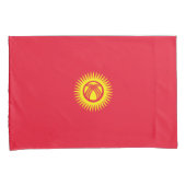 Vlag van Kirgizië Kussensloop (Voorkant-Rechts)