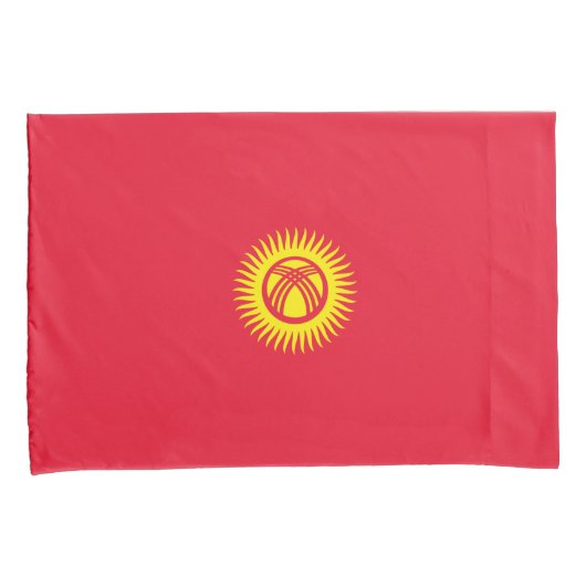 Vlag van Kirgizië Kussensloop (Voorkant-Rechts)