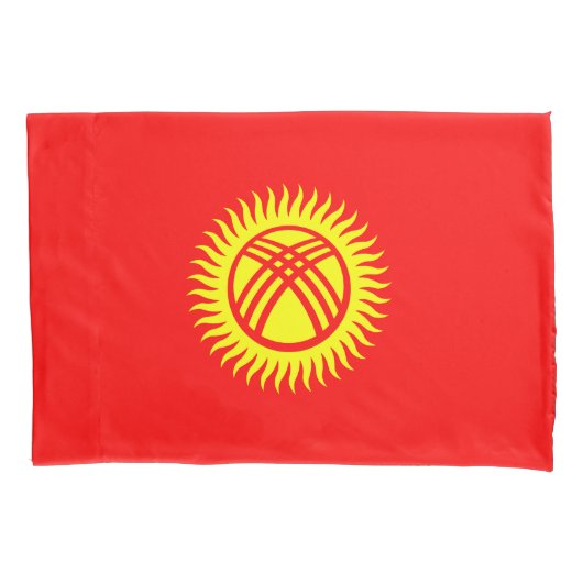 Vlag van Kirgizië Kussensloop (Voorkant)
