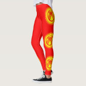 Vlag van Kirgizië Leggings (Links)