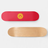 Vlag van Kirgizië Persoonlijk Skateboard (Horizontaal)