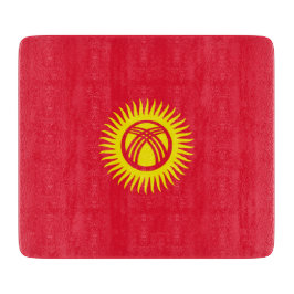 Vlag van Kirgizië Snijplank