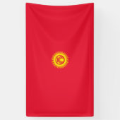 Vlag van Kirgizië Spandoek (Verticaal)