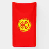 Vlag van Kirgizië Spandoek (Verticaal)
