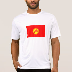 Vlag van Kirgizië T-shirt
