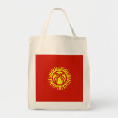 Vlag van Kirgizië Tote Bag (Voorkant)