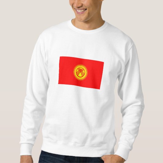 Vlag van Kirgizië Trui (Voorkant)