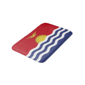 vlag van Kiribati Badmat (Gekanteld)
