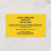 Vlag van Kiribati en wapen van Kiribati Visitekaartje (Achterkant)