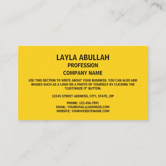 Vlag van Kiribati en wapen van Kiribati Visitekaartje (Achterkant)