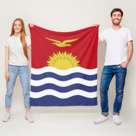 vlag van Kiribati Fleece Deken