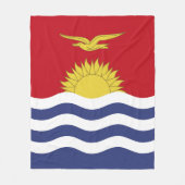 vlag van Kiribati Fleece Deken (Voorkant)