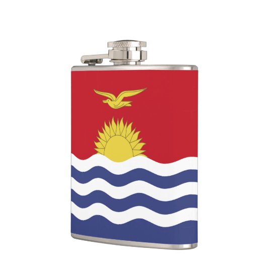 vlag van Kiribati Heupfles (Links)